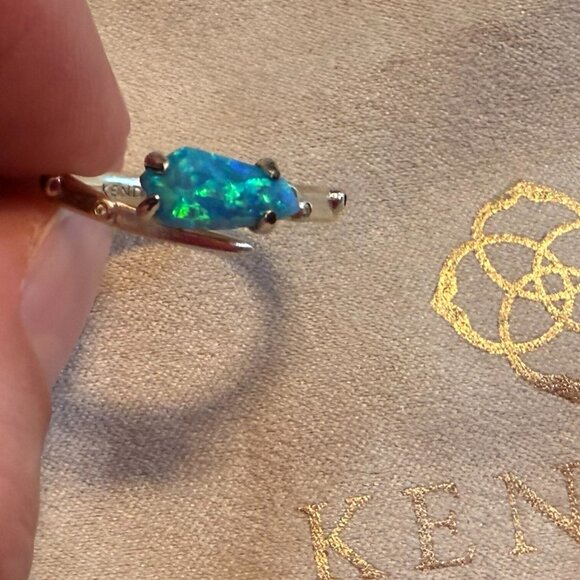 Kendra Scott Opal Earring, Necklace and Ring Set-Will sell separate or together - Picture 6 of 7